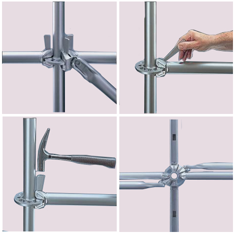 盤扣式腳手架主要有哪些配件組成(圖1) 盤扣式腳手架主要有哪些配件組成(圖1)